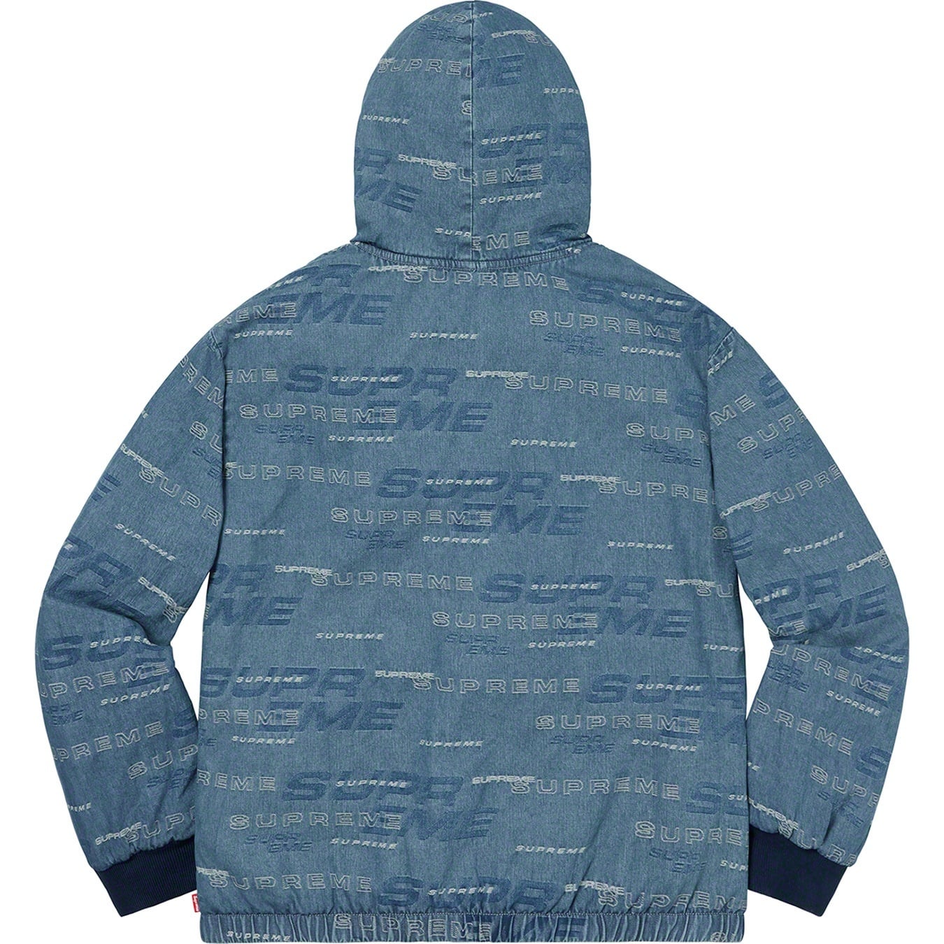 Reversible Dimensions Logo Denim Work Jacket view 4
